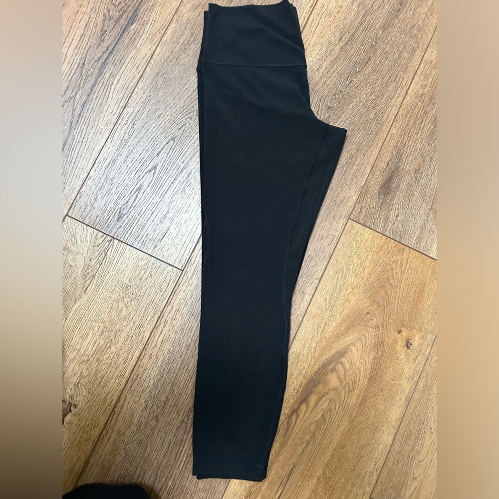 Lululemon Athletic Leggings Color Black Size 10 - Picture 5 of 6